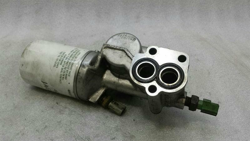 JAGUAR Jaguar XJ X350 X358 oil filter housing 2W93-6A644-AC oil cooler holder 4.2 V8