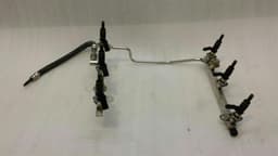 MERCEDES-BENZ Mercedes R Class W251 Fuel Rail A2720701795 Injection Strip Pipe Distributor SET — thumbnail 1