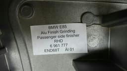 BMW BMW Z4 E85 E86 dashboard cover RHD 51456961778 RHD right handlebar aluminum — thumbnail 7