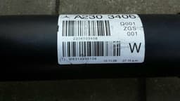 MERCEDES-BENZ Mercedes SL R230 Propshaft A2304103406 Propshaft M273 V8 MOPF — thumbnail 8