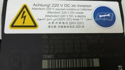 MERCEDES-BENZ Mercedes CL W216 Dynamic Seat Control Unit A2169004400 Seat Control Module — thumbnail 3