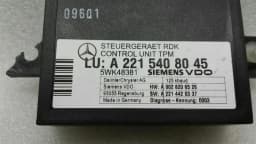 MERCEDES-BENZ Mercedes S-Class W221 Tyre Pressure Module A2215408045 ECU Tyre Pressure — thumbnail 2