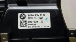 BMW BMW 3 Series F30 RHD Left Air Vent 9231970 Right Hand Drive — thumbnail 10