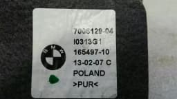 BMW BMW 6 Series E64 front seat lumbar 7008129 front seat lumbar — thumbnail 7