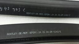 BENTLEY Bentley Continental GT Door Seal 3W8847343C Rear Door Seals Set — thumbnail 8
