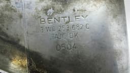 BENTLEY Bentley Continental GT right exhaust pipe muffler 3W0253682C exhaust pipe right — thumbnail 2