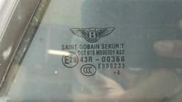 BENTLEY Bentley Continental GT Left Rear 1/4 Glass 3W0845297B Door Panel 1/4 Rear Left — thumbnail 9