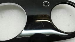 BENTLEY Bentley Continental GT RHD Dashboard Veneer 3W0857060 Right Hand Drive Black Wood — thumbnail 4