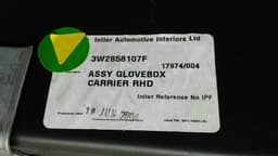 BENTLEY Bentley Continental GT Leather Glovebox 3W2858107F RHD RIGHT HAND DRIVE — thumbnail 6