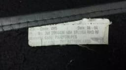 BENTLEY BENTLEY CONTINENTAL GT RHD front floor matte 3W2864436 right handlebar beluga — thumbnail 5