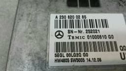 MERCEDES-BENZ Mercedes SL R230 Voice Control Module A2308200285 Linguatronic Control Unit — thumbnail 2
