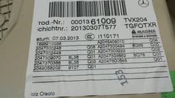 MERCEDES-BENZ Mercedes GLK X204 door card right A2047302700 door panel rear right Como — thumbnail 5