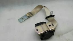 BMW BMW 7 Series E65 E66 Seat Belt Strap Rear Center 9132855 Rear Seatbelt Beige — thumbnail 2
