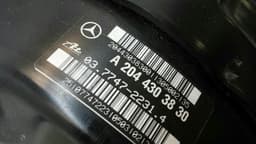 MERCEDES-BENZ Mercedes GLK X204 Brake Servo A2044303830 Brake Booster M276 V6 — thumbnail 8