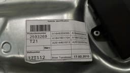 MERCEDES-BENZ Mercedes ML W164 Left Front Door Winder A1647201579 Window Regulator Front Left FLH — thumbnail 2