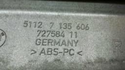 BMW BMW 7 Series E65 Rear Right Bumper Moulding 0399083 Bumper Rear Bar RE — thumbnail 3