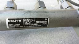 MERCEDES-BENZ Mercedes E Class W212 Injection Strip Pipe Distributor A6510700595 Fuel Rail — thumbnail 8