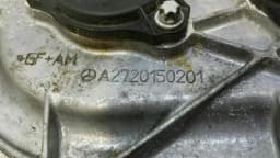 MERCEDES-BENZ Mercedes CLS W219 TIMING CHAIN COVER A2720150201 camshaft lid LI M273 — thumbnail 2