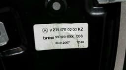 MERCEDES-BENZ Mercedes CL W216 Right Rear Door Winder A2166700203 Rear Right Power Window — thumbnail 5