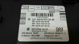 MERCEDES-BENZ Mercedes CL W216 door seat control unit A2168702426 dynamic seat module RE — thumbnail 5