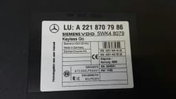 MERCEDES-BENZ Mercedes CL W216 W221 Keyless Go module A2218707986 ECU — thumbnail 8