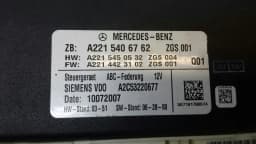 MERCEDES-BENZ Mercedes CL W216 ABC suspension control unit A2215406762 chassis control unit — thumbnail 7