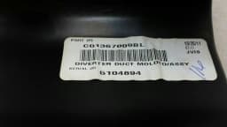 JEEP Jeep Cherokee rear air vent 1367009BL ventilation nozzle ventilation grille rear 2013 — thumbnail 3