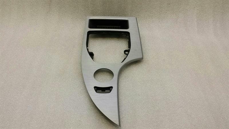 BMW BMW 5 Series E60 E61 Centre Console Cover RHD 51168037228 Aluminium Shadow