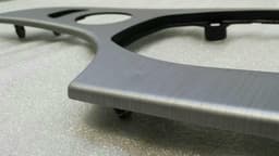 BMW BMW 5 Series E60 E61 Centre Console Cover RHD 51168037228 Aluminium Shadow — thumbnail 5