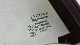 JAGUAR Jaguar XKR Xk X150 door window 1/4 rear right C2P15599 right rear 1/4 glass — thumbnail 6