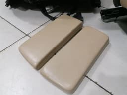TESLA Tesla Model S 70 seat NAPPA MOJAVE BEIGE front seat set — thumbnail 5