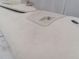 TESLA Tesla Model S 70 Roof Lining Set Alcantara 1045938-01-C Headliner Zuma White — thumbnail 9