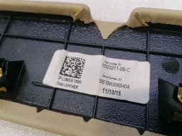 TESLA Tesla Model S 70 Glovebox 1023232-11-L Glove Box RHD BEIGE RIGHT HAND DRIVE — thumbnail 5