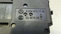 MERCEDES-BENZ Mercedes GLK X204 right seat switch A2048701758 seat switch right — thumbnail 7