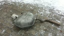 MERCEDES-BENZ Mercedes GLK X204 Right Exhaust Silencer A2044907235 Exhaust Muffler — thumbnail 3