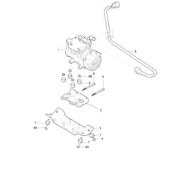 TESLA Tesla Model S 70 A/C Compressor 1028398-00-J Air Conditioning Compressor — thumbnail 8