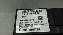 MERCEDES-BENZ Mercedes GLK X204 Control Unit Fuel Pump A2124400414 Fuel Pump Module — thumbnail 3