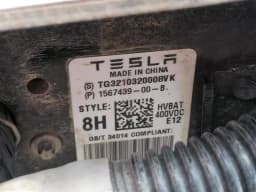TESLA TESLA MODEL 3 STANDARD RANGE 1567439-00-B BATTERY Li_On Battery LIFT — thumbnail 8