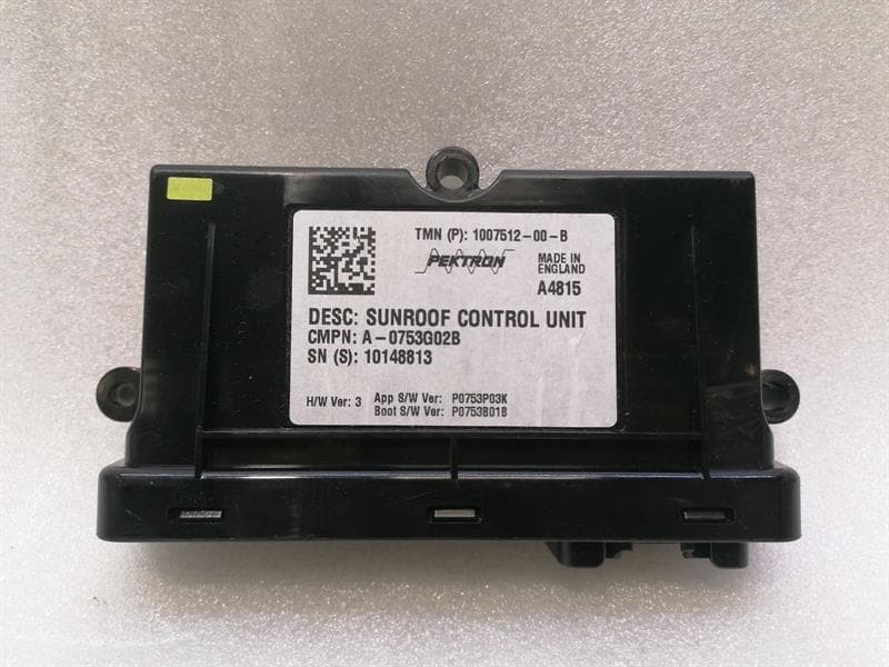 TESLA Tesla Model S 70 Sunroof Control Module 1007512-00-B Sunroof Control Unit