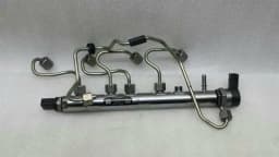 BMW BMW 1 Series E81 Injection Strip Pipe Distributor 7809128 Fuel Rail N47D20A Diesel — thumbnail 2