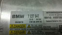 BMW BMW 5 Series F10 Xenon Ballast 7237647 Xenon Ballast — thumbnail 2