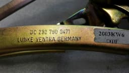 MERCEDES-BENZ Mercedes SL R230 right lock frame A2307900471 lock rear lid right — thumbnail 7