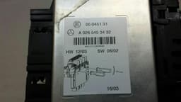 MERCEDES-BENZ Mercedes SL R230 fuse box relay box rear A0265453432 fuse box rear — thumbnail 8