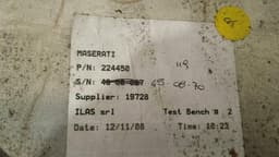 MASERATI Maserati Granturismo 4.7 Fuel Tank Maserati 224450 Fuel Tank — thumbnail 4