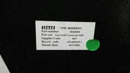 MASERATI Maserati Granturismo S Cover 80300000 Cover Bezel — thumbnail 8