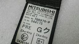 MITSUBISHI MITSUBISHI Lancer X Left Front Seatbelt 7000B043 Seat Belt Front LI — thumbnail 3