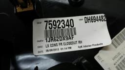 CHRYSLER CHRYSLER 300C Console Covers 1JR63DX9AE Console Cover SRT8 2012 — thumbnail 3