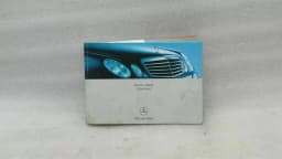 MERCEDES-BENZ Mercedes E Class W211 Manual Service Booklet Car Maintenance Manual — thumbnail 1