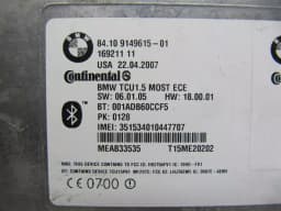 BMW BMW 6 Series E63 Bluetooth Module 9149615 Bluetooth Control Unit — thumbnail 4