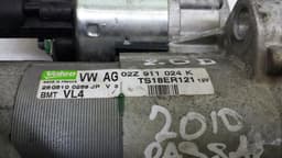 VW VW Passat Starter Engine 02Z911024K Starter 2.0TDI 2010 AUDI Skoda — thumbnail 6